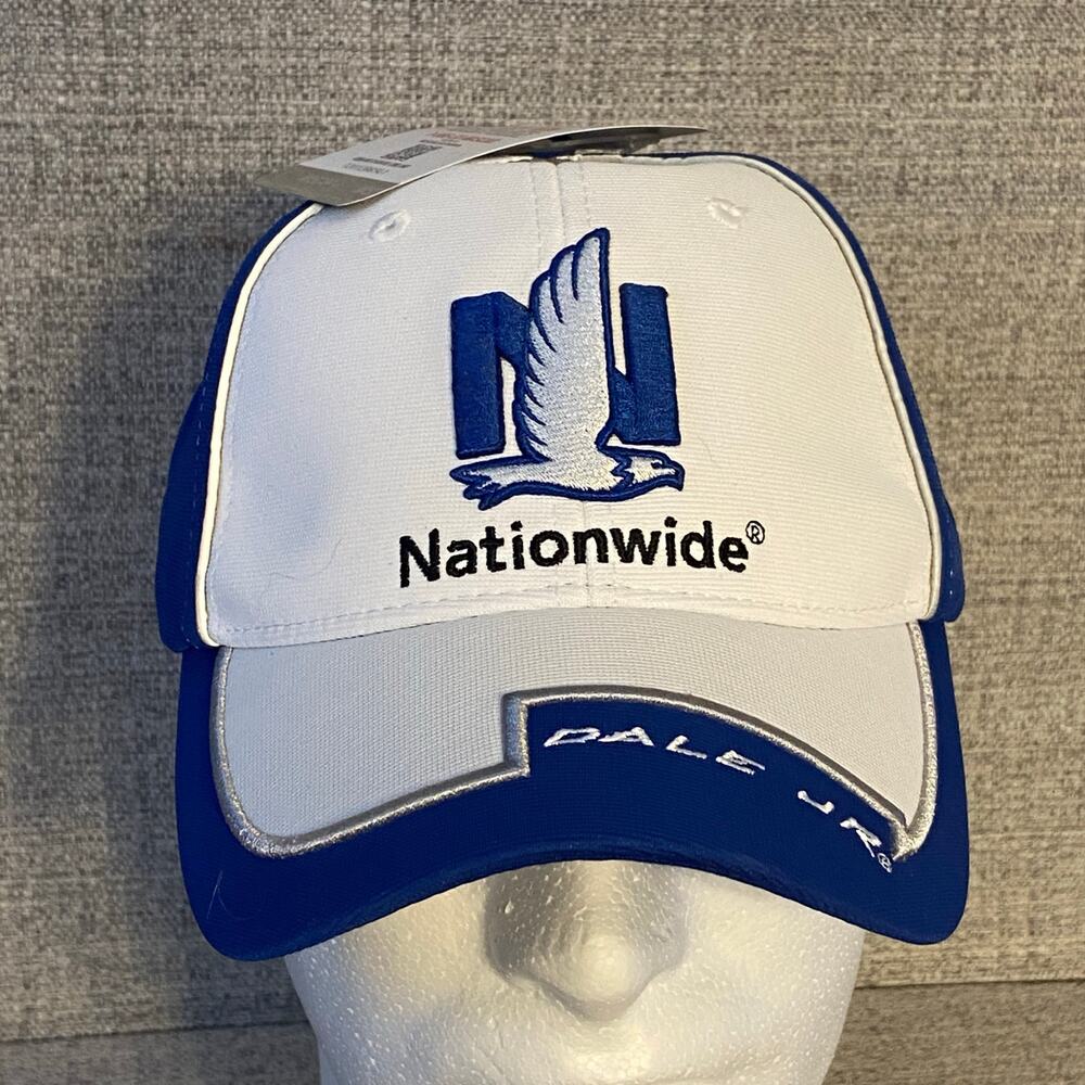 Dale Jr #88 Nationwide NASCAR Chase Authentics Blue White Adjustable Hat NWT